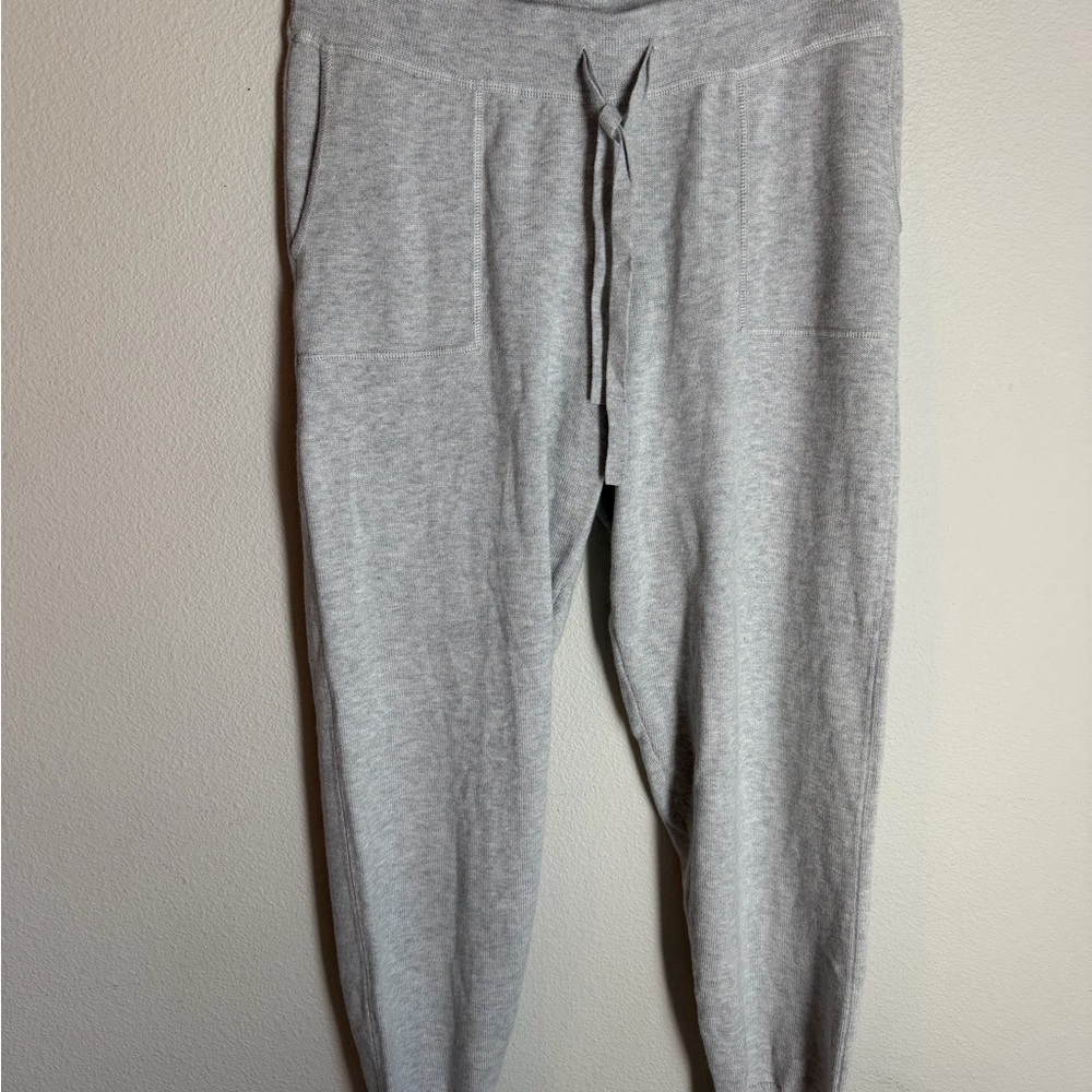 Women’s J.CREW Jogger Pants Size XS Cotton Cashmere Knit Old Money Preppy Luxury